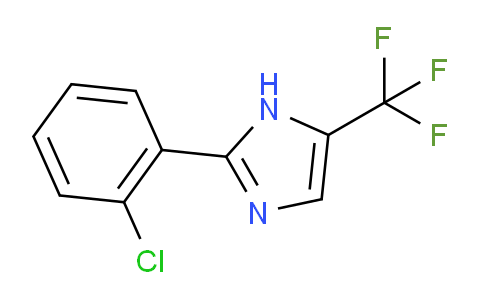CAS No. 33469-13-5, 2-(2-chlorophenyl)-5-(trifluoromethyl)-1H-Imidazole