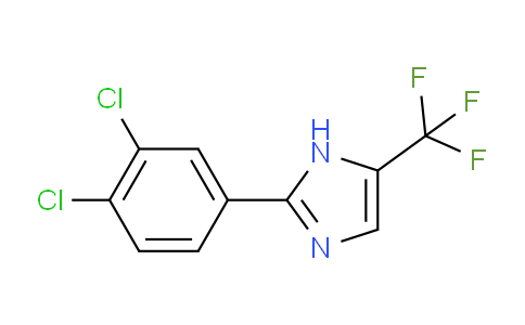 CAS No. 33469-16-8, 2-(3,4-Dichlorophenyl)-5-(trifluoromethyl)-1H-imidazole