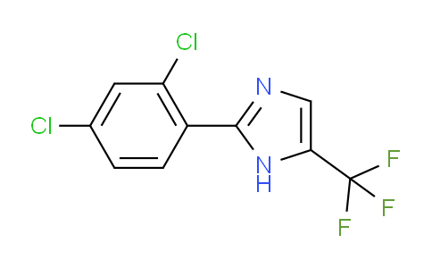 CAS No. 33512-98-0, 2-(2,4-dichlorophenyl)-5-(trifluoromethyl)-1H-Imidazole