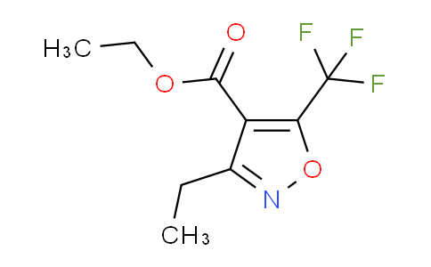 CAS No. 363617-95-2, 3-Ethyl-5-(trifluoromethyl)-4-Isoxazolecarboxylicacid ethylester