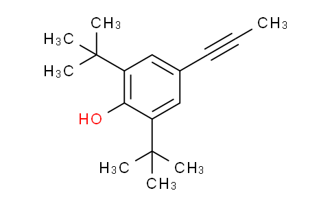 36384-86-8 | 2,6-bis(1,1-dimethylethyl)-4-(1-propyn-1-yl)-Phenol
