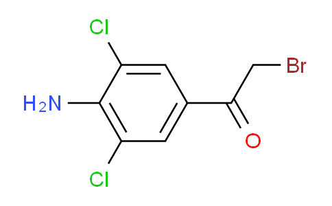 CAS No. 37148-47-3, 4-Amino-3,5-dichlorophenacylbromide