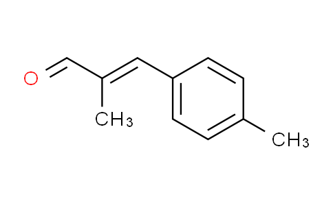 CAS No. 3893-15-0, (E)-2-Methyl-3-(p-tolyl)acrylaldehyde