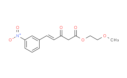 CAS No. 39562-22-6, Methoxyethyl 3-nitrobenzylidenacetoacetate