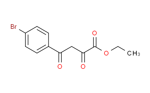 CAS No. 40155-54-2, ethyl 4-(4-bromophenyl)-2,4-dioxobutanoate