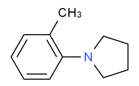 CAS No. 41378-30-7, 1-(2-methylphenyl)-Pyrrolidine
