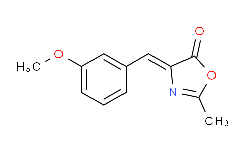 CAS No. 41888-64-6, 4-[(3-methoxyphenyl)methylene]-2-methyl-5(4H)-Oxazolone