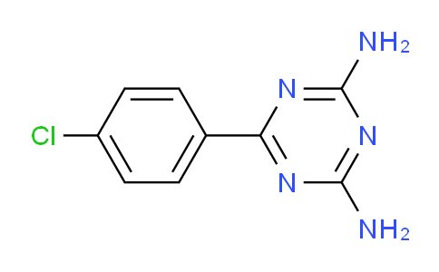 CAS No. 4514-53-8, 6-(4-Chlorophenyl)-1,3,5-Triazine-2,4-diamine