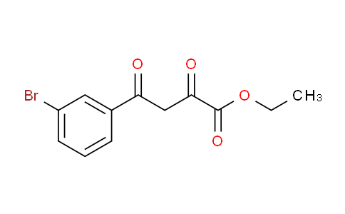 CAS No. 473537-92-7, Ethyl 4-(3-bromophenyl)-2,4-dioxobutanoate