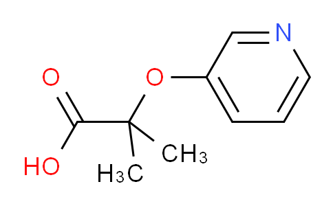 CAS No. 49802-96-2, 2-methyl-2-(3-pyridinyloxy)-Propanoicacid