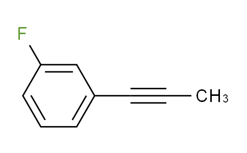 CAS No. 52112-24-0, 1-Fluoro-3-(1-propyn-1-yl)-Benzene