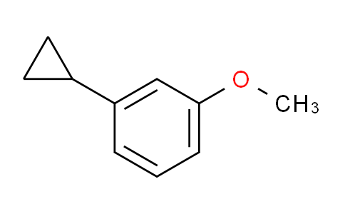 CAS No. 54134-93-9, 1-Cyclopropyl-3-methoxy-Benzene