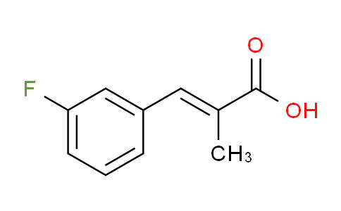 CAS No. 55507-43-2, 3-(3-Fluorophenyl)-2-methyl-2-Propenoicacid