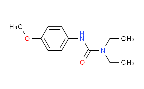 CAS No. 56015-84-0, N,N-diethyl-N'-(4-methoxyphenyl)-Urea