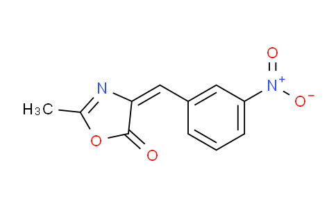 CAS No. 57731-07-4, 2-Methyl-4-[(3-nitrophenyl)methylene]-5(4H)-Oxazolone