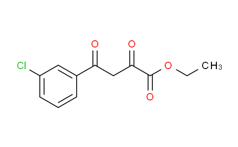 CAS No. 57961-48-5, ethyl 4-(3-chlorophenyl)-2,4-dioxobutanoate
