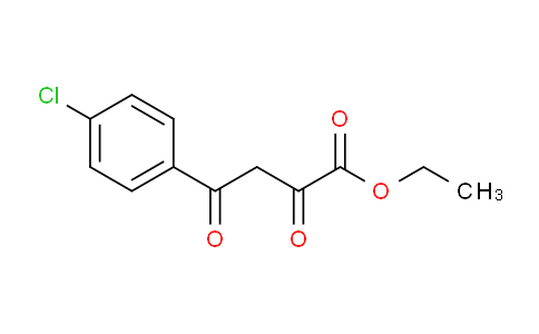 CAS No. 5814-38-0, Ethyl 4-(4-chlorophenyl)-2,4-dioxobutanoate