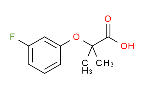 CAS No. 605680-36-2, 2-(3-fluorophenoxy)-2-methyl-Propanoicacid