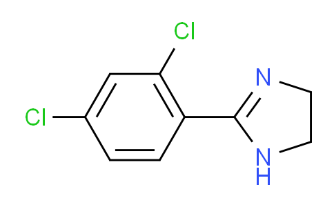CAS No. 61033-72-5, 2-(2,4-dichlorophenyl)-4,5-dihydro-1H-Imidazole