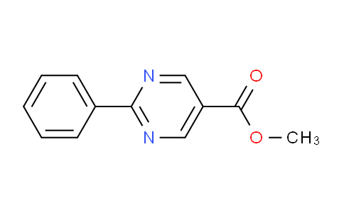 CAS No. 64074-29-9, Methyl 2-phenylpyrimidine-5-carboxylate