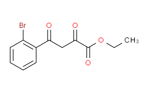 CAS No. 65037-18-5, ethyl 4-(2-bromophenyl)-2,4-dioxobutanoate