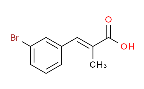 CAS No. 66735-13-5, 3-(3-bromophenyl)-2-methyl-2-Propenoicacid
