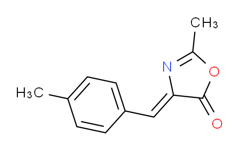CAS No. 68835-32-5, 2-Methyl-4-[(4-methylphenyl)methylene]-5(4H)-Oxazolone