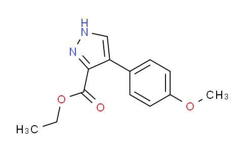 CAS No. 70187-29-0, 4-(4-methoxyphenyl)-1H-Pyrazole-3-carboxylicacid ethylester
