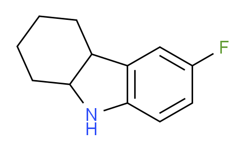CAS No. 70829-53-7, 6-Fluoro-2,3,4,4a,9,9a-hexahydro-1H-carbazole