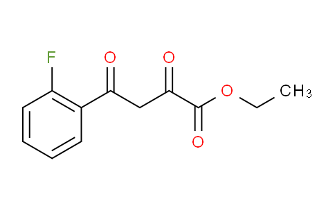 CAS No. 741286-80-6, ethyl 4-(2-fluorophenyl)-2,4-dioxobutanoate