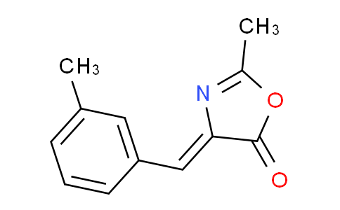 CAS No. 78311-97-4, 2-Methyl-4-[(3-methylphenyl)methylene]-5(4H)-Oxazolone