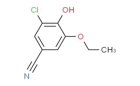CAS No. 796067-63-5, 3-Chloro-5-ethoxy-4-hydroxybenzonitrile
