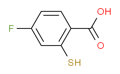CAS No. 81223-43-0, 4-Fluoro-2-mercaptobenzoic acid