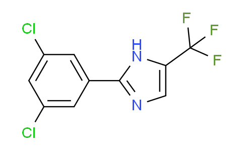 CAS No. 81654-38-8, 2-(3,5-dichlorophenyl)-5-(trifluoromethyl)-1H-imidazole