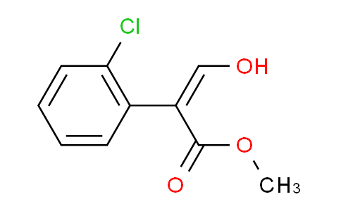 CAS No. 83596-50-3, (Z)-methyl 2-(2-chlorophenyl)-3-hydroxyacrylate