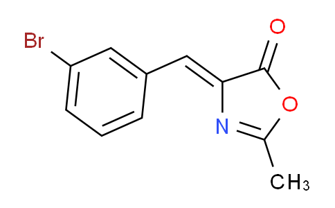 CAS No. 906722-01-8, 4-[(3-bromophenyl)methylene]-2-methyl-5(4H)-Oxazolone