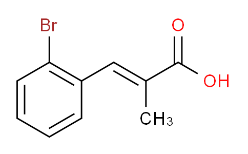 CAS No. 90772-56-8, 3-(2-bromophenyl)-2-methyl-2-Propenoicacid