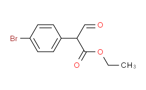 CAS No. 91632-23-4, ethyl 2-(4-bromophenyl)-3-oxopropanoate