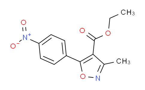CAS No. 91956-02-4, 3-Methyl-5-(4-nitrophenyl)-4-Isoxazolecarboxylicacid ethylester