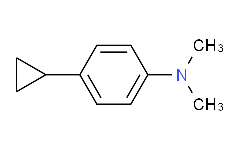 CAS No. 92146-59-3, 4-Cyclopropyl-N,N-dimethyl-benzenamine