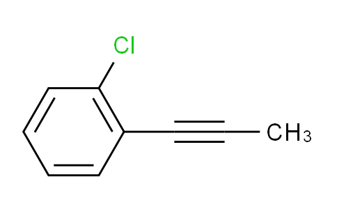 CAS No. 92707-29-4, 1-Chloro-2-(1-propyn-1-yl)-Benzene