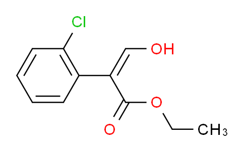 CAS No. 93262-69-2, (Z)-ethyl 2-(2-chlorophenyl)-3-hydroxyacrylate