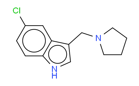 CAS No. 942404-14-0, 5-Chloro-3-(1-pyrrolidinylmethyl)-1H-Indole