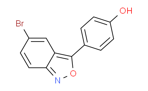 CAS No. 96330-25-5, 4-(5-bromo-2,1-benzisoxazol-3-yl)-Phenol