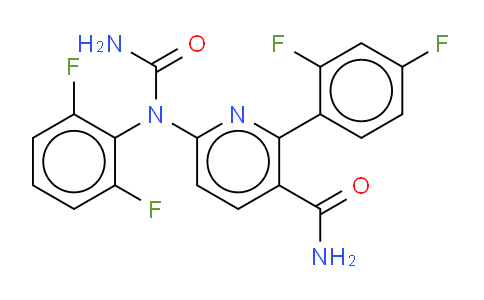479543-46-9 | 6-[(氨基羰基)(2,6-二氟苯基)氨基]-2-(2,4-二氟苯基)-3-吡啶甲酰胺