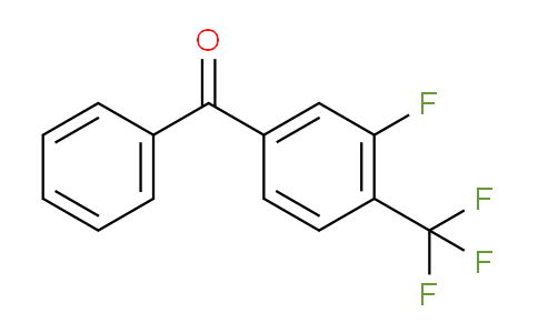 CAS No. 243128-47-4, 3-Fluoro-4-(trifluoromethyl)benzophenone