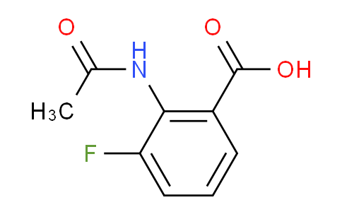 CAS No. 550346-18-4, 2-Acetamido-3-fluorobenzoic acid