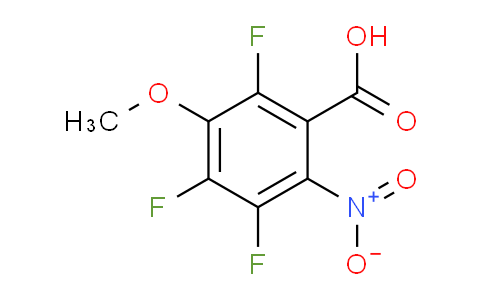 CAS No. 149707-41-5, 2,4,5-Trifluoro-3-methoxy-6-nitrobenzoic acid