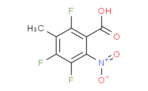 CAS No. 167887-95-8, 2,4,5-Trifluoro-3-methyl-6-nitrobenzoic acid