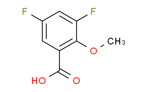 CAS No. 180068-67-1, 3,5-Difluoro-2-methoxybenzoic acid